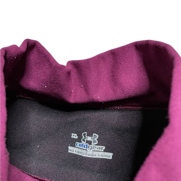 UNDER ARMOUR Coldgear Mock Neck Long Sleeve Shirt Size XL - Picture 6 of 6